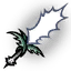 Espada de sombra brillante